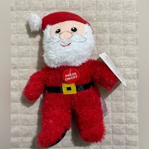 Santa Claus Plush Toy - Red and White
